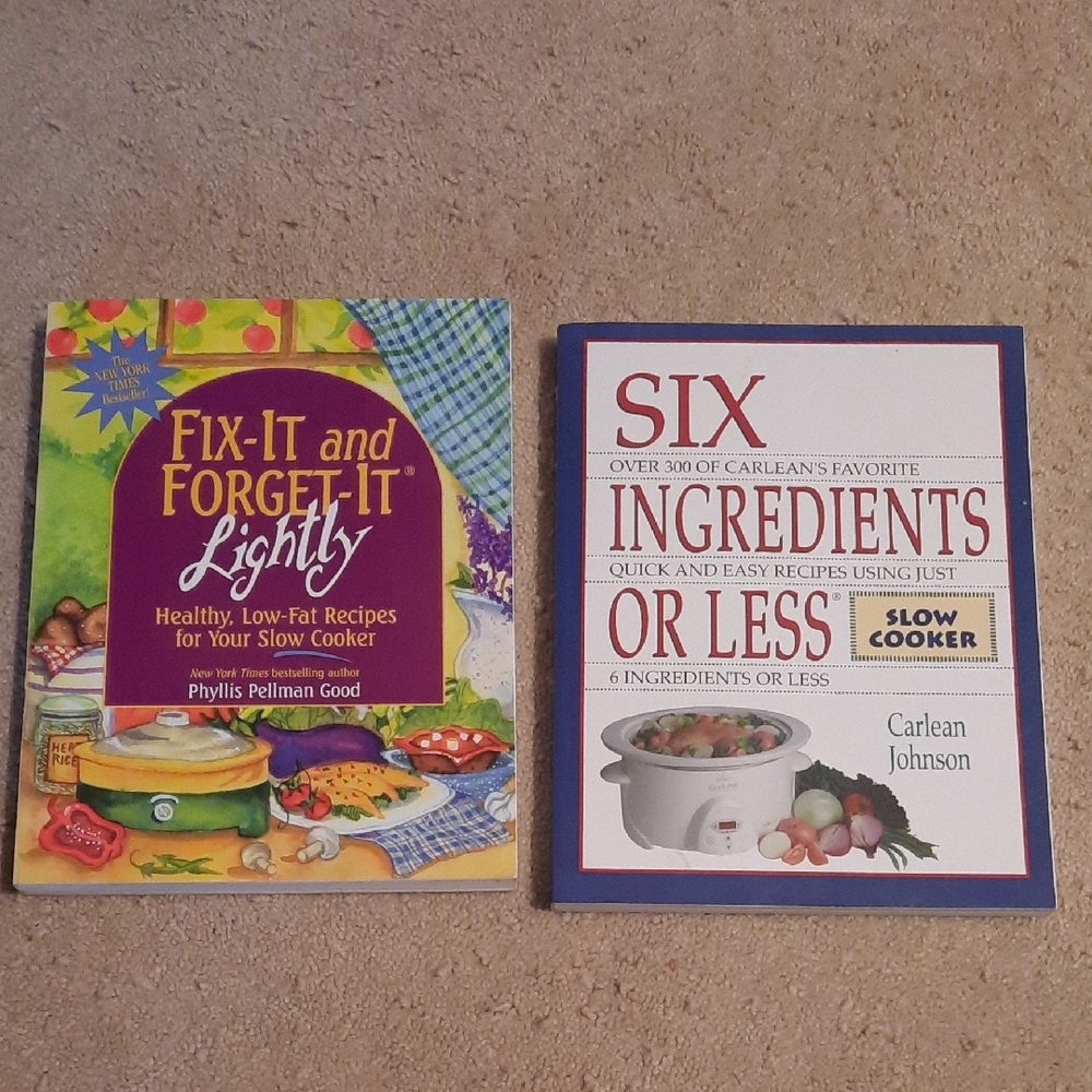 Cookbooks for crockpot/ slow cooker